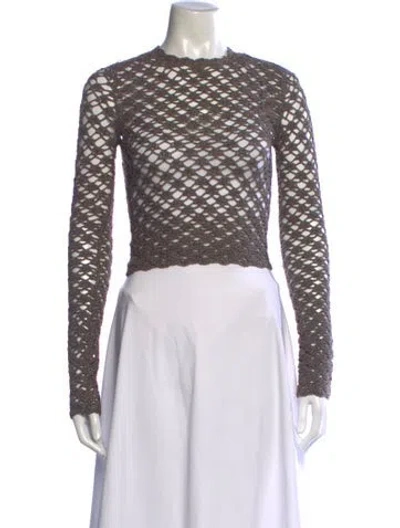 Pre-owned Dolce & Gabbana Vintage 1990's Sweater In Neutrals