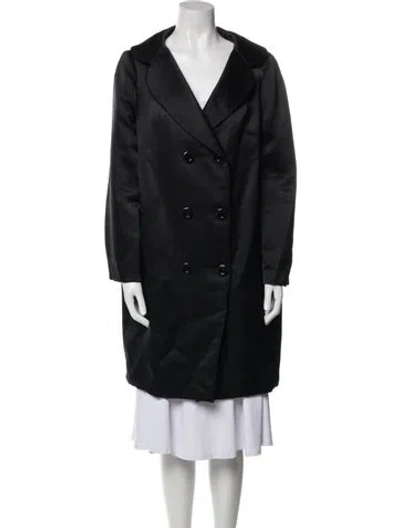 Pre-owned Dolce & Gabbana Vintage 1990's Trench Coat In Black