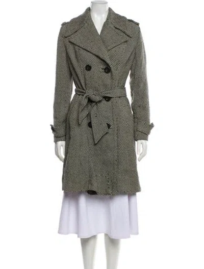 Pre-owned Dolce & Gabbana Vintage 1990's Trench Coat In Multi