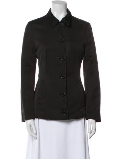 Pre-owned Dolce & Gabbana Vintage 1990's Utility Jacket In Black
