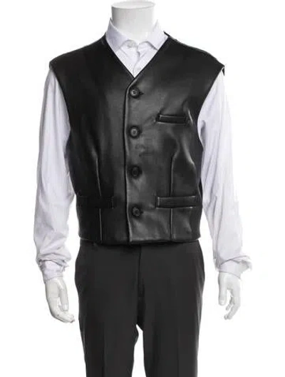Pre-owned Dolce & Gabbana Vintage 1990's Vest In Black