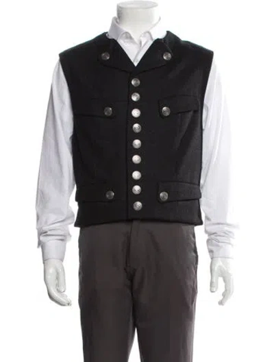 Pre-owned Dolce & Gabbana Vintage 1990's Vest In Gray