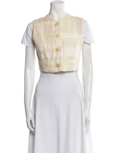 Pre-owned Dolce & Gabbana Vintage 1993 Vest In Neutral