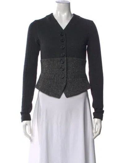 Pre-owned Dolce & Gabbana Vintage 1994 Sweater In Grey