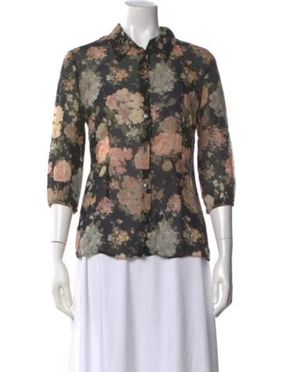 Pre-owned Dolce & Gabbana Vintage 1996 Blouse In Multi