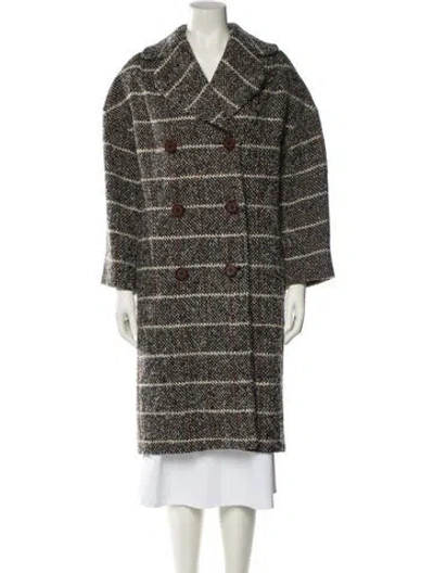 Pre-owned Dolce & Gabbana Vintage 1996 Performance Coat In Brown