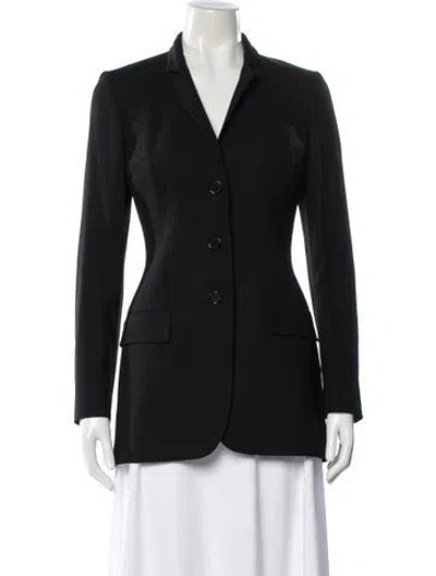 Pre-owned Dolce & Gabbana Vintage 1997 Blazer In Black