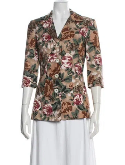 Pre-owned Dolce & Gabbana Vintage 1997 Blazer In Multi
