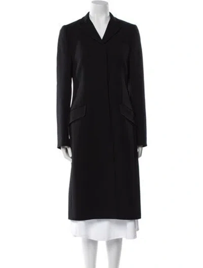 Pre-owned Dolce & Gabbana Vintage 1997 Coat In Black