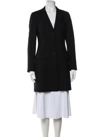 Pre-owned Dolce & Gabbana Vintage 1997 Coat In Black