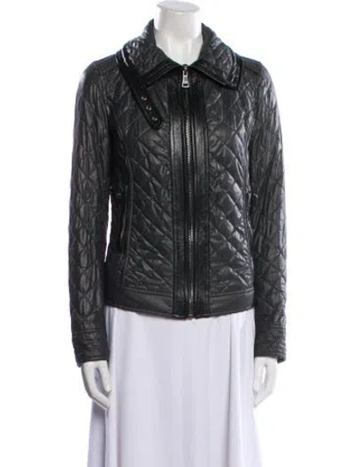 Pre-owned Dolce & Gabbana Vintage 2000's Biker Jacket In Multi