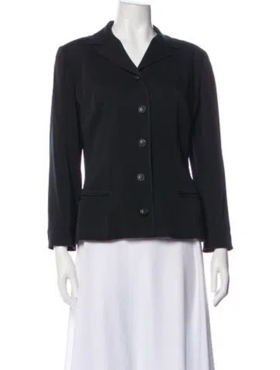 Pre-owned Dolce & Gabbana Vintage 2000's Blazer In Black