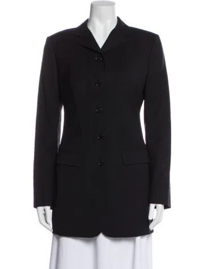 Pre-owned Dolce & Gabbana Vintage 2000's Blazer In Black
