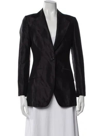 Pre-owned Dolce & Gabbana Vintage 2000's Blazer In Black