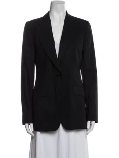 Pre-owned Dolce & Gabbana Vintage 2000's Blazer In Black