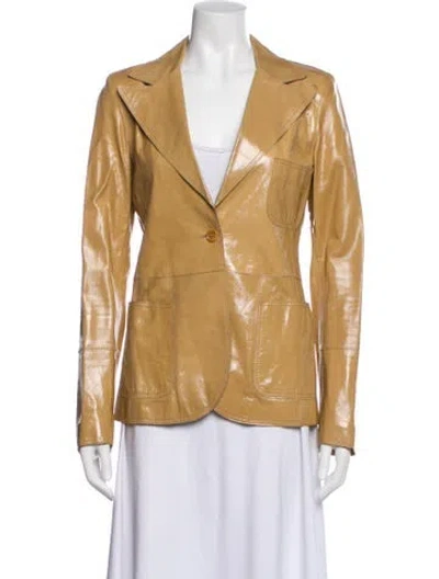 Pre-owned Dolce & Gabbana Vintage 2000's Blazer In Neutral