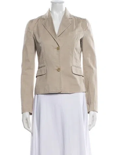 Pre-owned Dolce & Gabbana Vintage 2000's Blazer In Neutral