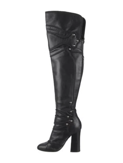 Pre-owned Dolce & Gabbana Vintage 2000's Boots In Black