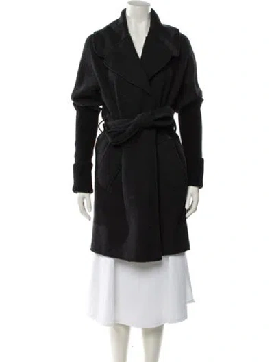 Pre-owned Dolce & Gabbana Vintage 2000's Coat In Black