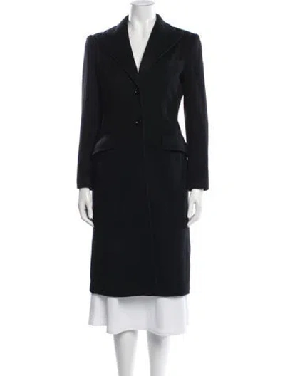 Pre-owned Dolce & Gabbana Vintage 2000's Coat In Black