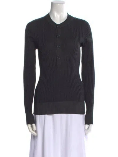Pre-owned Dolce & Gabbana Vintage 2000's Sweater In Gray