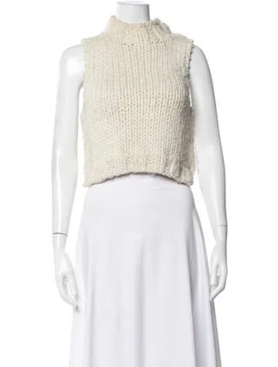Pre-owned Dolce & Gabbana Vintage 2000's Sweater In Neutrals