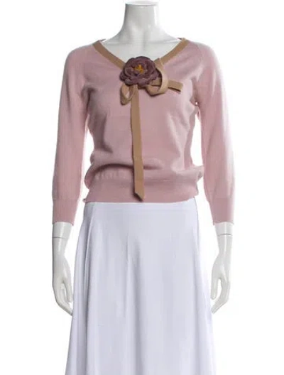 Pre-owned Dolce & Gabbana Vintage 2000's Sweater In Purple