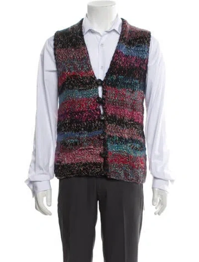 Pre-owned Dolce & Gabbana Vintage 2000's Sweater Vest In Multi