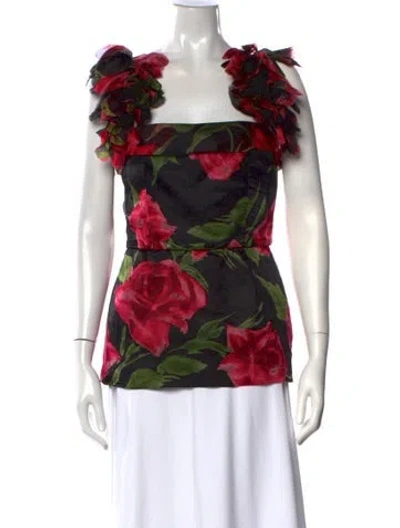 Pre-owned Dolce & Gabbana Vintage 2000's Top In Multi