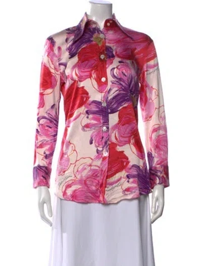 Pre-owned Dolce & Gabbana Vintage 2001 Blouse In Multi