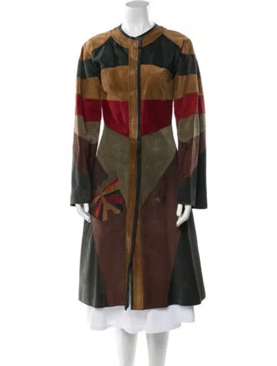 Pre-owned Dolce & Gabbana Vintage 2002 Coat In Multi