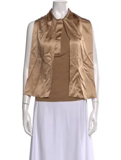 Pre-owned Dolce & Gabbana Vintage 2002 Top In Neutral
