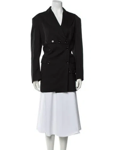 Pre-owned Dolce & Gabbana Vintage 2003 Blazer In Black
