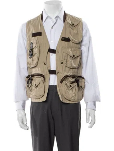 Pre-owned Dolce & Gabbana Vintage 2003 Vest In Neutral