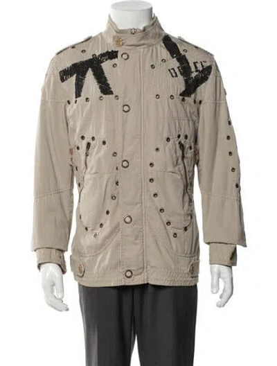 Pre-owned Dolce & Gabbana Vintage 2004 Parka In Neutral