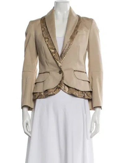Pre-owned Dolce & Gabbana Vintage 2005 Blazer In Neutral