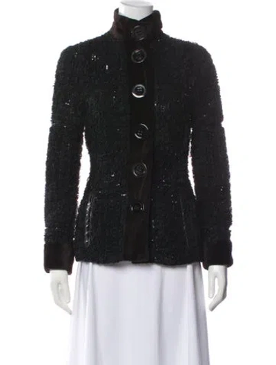 Pre-owned Dolce & Gabbana Vintage 2005 Evening Jacket In Black