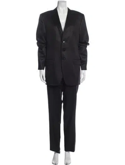 Pre-owned Dolce & Gabbana Vintage 2007 Two-piece Suit In Black