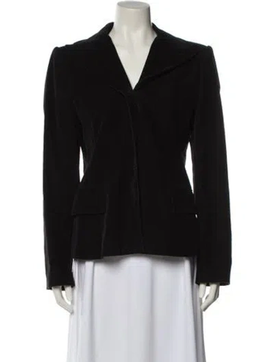Pre-owned Dolce & Gabbana Vintage Blazer In Black