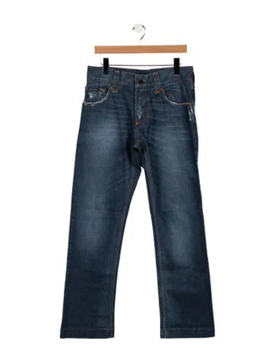 Pre-owned Dolce & Gabbana Vintage Bootcut Jeans W/ Tags In Blue