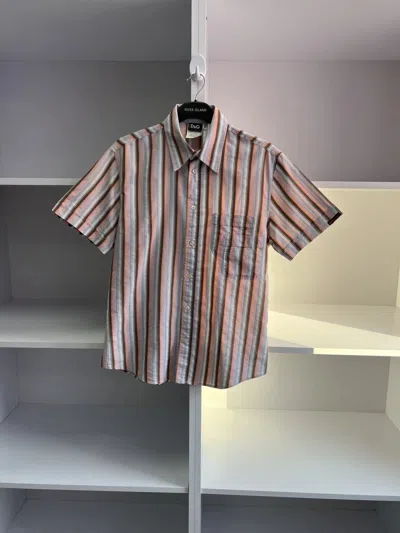 Pre-owned Dolce & Gabbana Vintage Dolce Gabbana Multicolor Striped Button Up Shirt