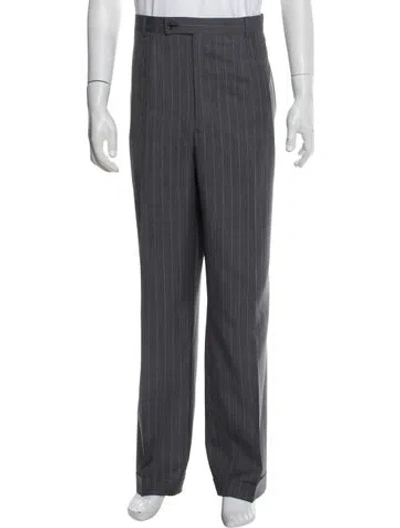 Pre-owned Dolce & Gabbana Vintage Dress Pants In Gray