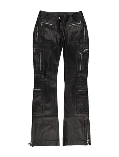 Pre-owned Dolce & Gabbana Vintage Flared Pants In Black