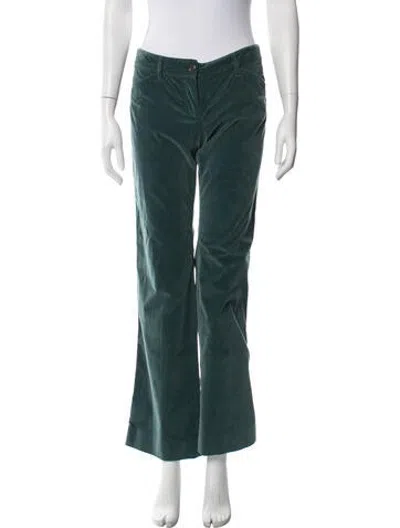 Pre-owned Dolce & Gabbana Vintage Flared Pants In Blue