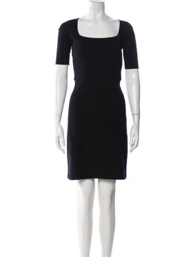 Pre-owned Dolce & Gabbana Vintage Knee-length Dress In Black