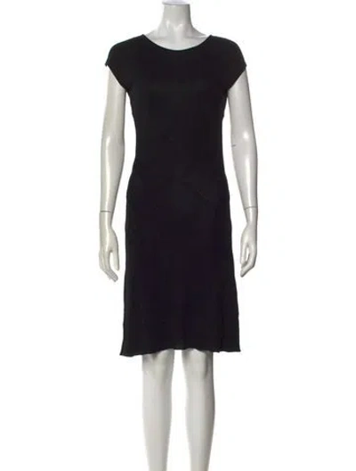 Pre-owned Dolce & Gabbana Vintage Knee-length Dress In Black