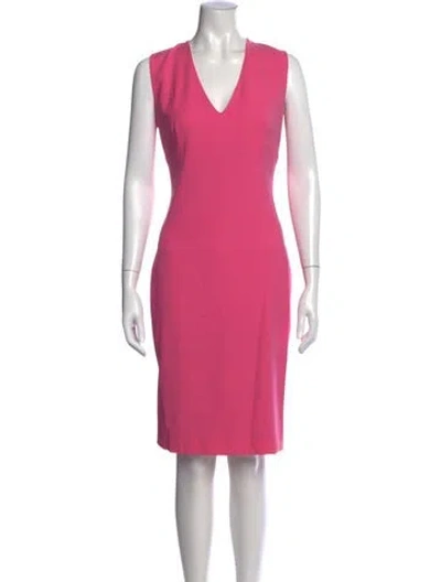Pre-owned Dolce & Gabbana Vintage Knee-length Dress In Pink
