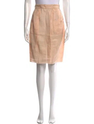 Pre-owned Dolce & Gabbana Vintage Knee-length Skirt In Neutral
