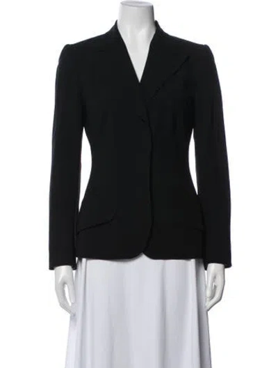 Pre-owned Dolce & Gabbana Vintage Late 1990's - Early 2000's Blazer In Black