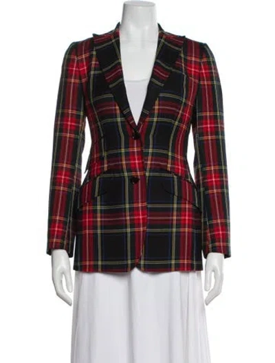 Pre-owned Dolce & Gabbana Vintage Late 1990's - Early 2000's Blazer In Red